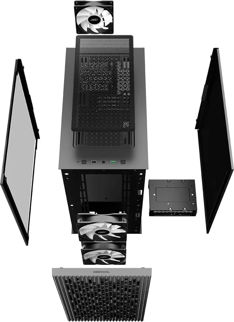 Kasë DeepCool MATREXX 40 3FS Micro Tower, e zezë - 20