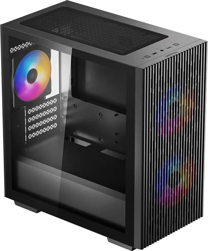 Kasë DeepCool MATREXX 40 3FS Micro Tower, e zezë - 3