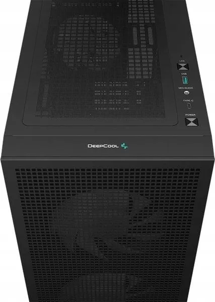 Kasë DeepCool CC360 ARGB Mini Tower, e zezë - 8