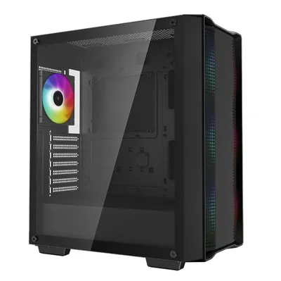 Kasë Deepcool CC560 ARGB V2 / ATX, e zezë - 2