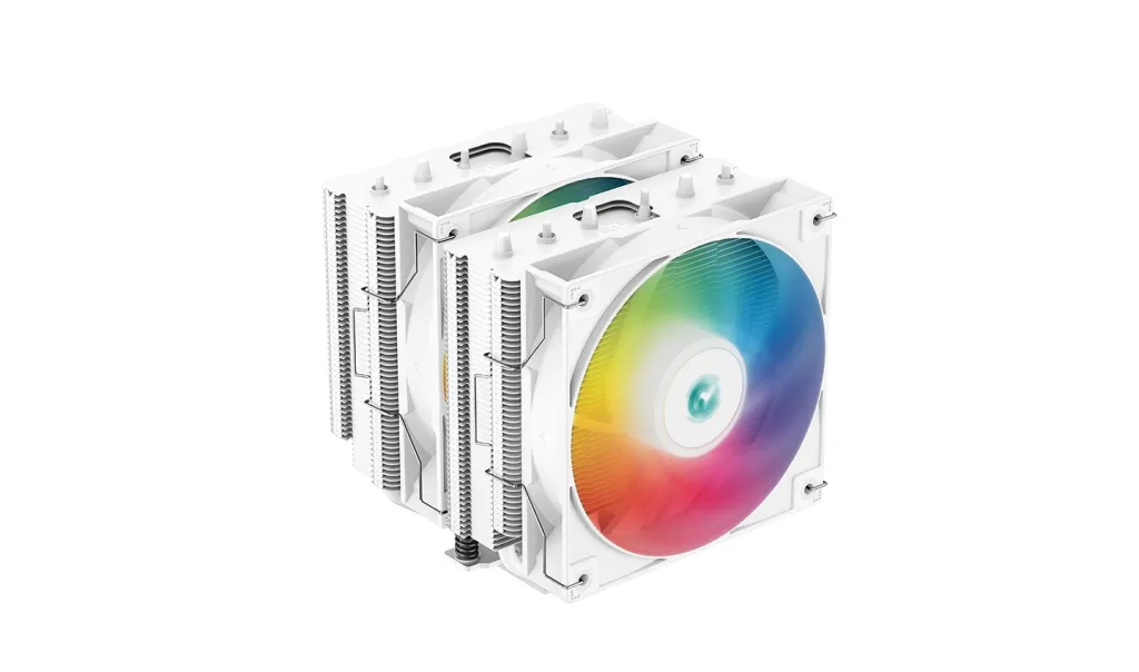 Ftohës CPU DeepCool AG620 WH ARGB, 120 mm, 260W TDP, i bardhë - 1