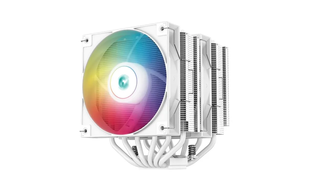 Ftohës CPU DeepCool AG620 WH ARGB, 120 mm, 260W TDP, i bardhë - 2