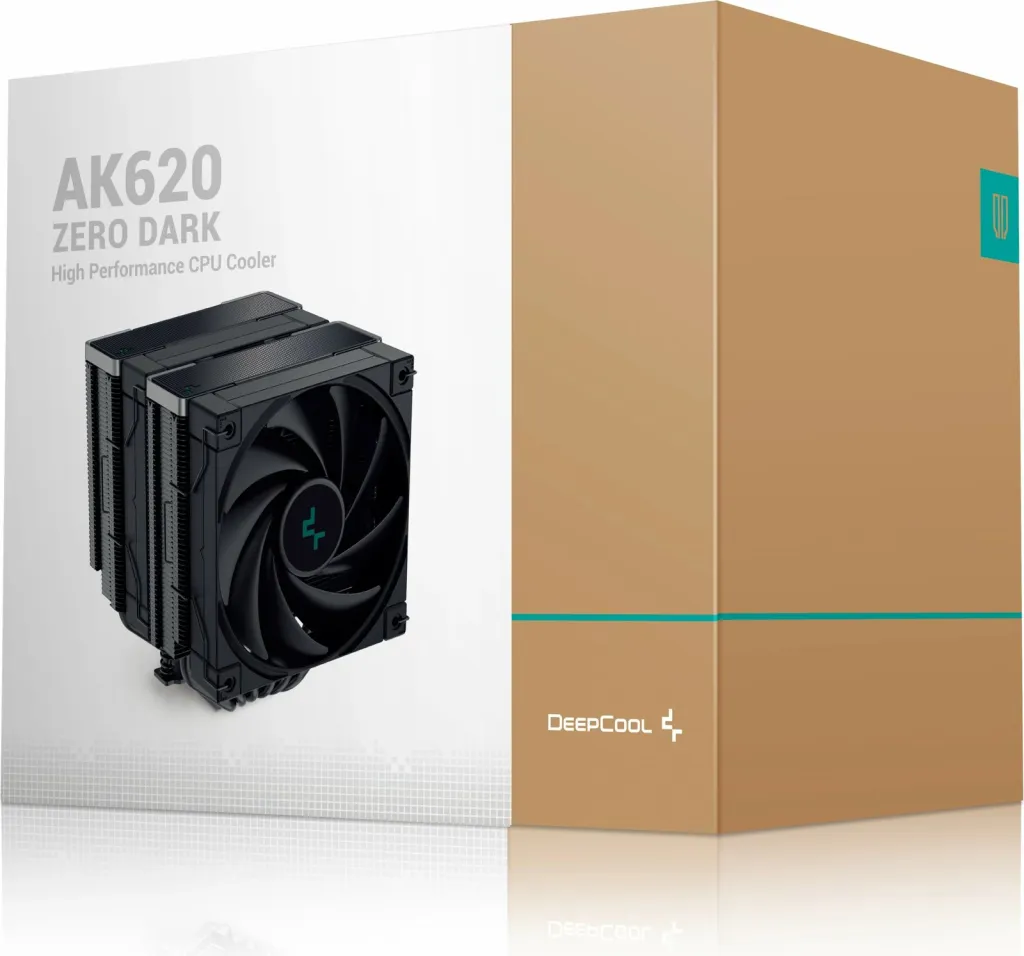 Ftohës CPU DeepCool AK620 Zero Dark, i zi - 10