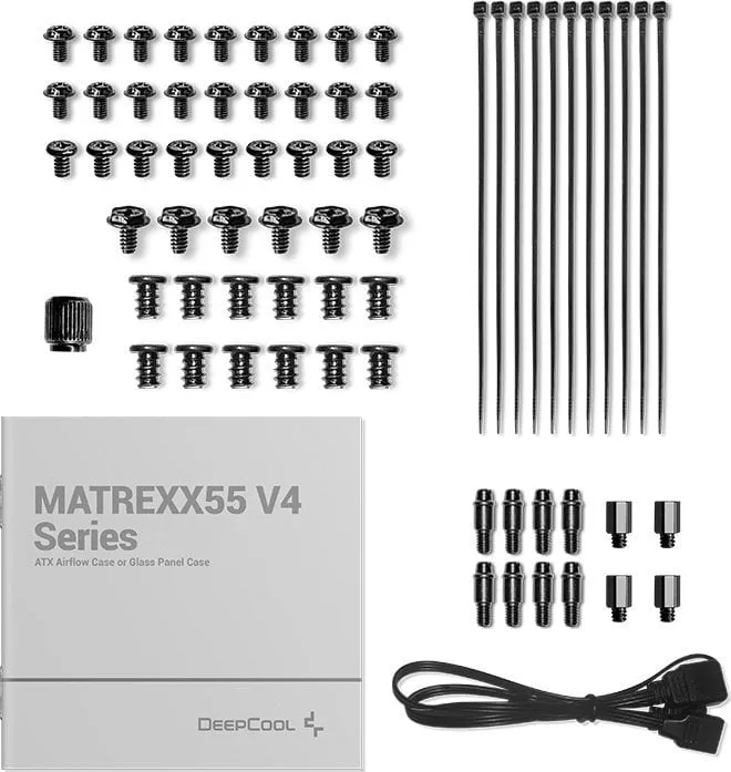 Kasë DeepCool MATREXX55 V4 C Midi Tower, e zezë - 13