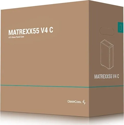 Kasë DeepCool MATREXX55 V4 C Midi Tower, e zezë - 14