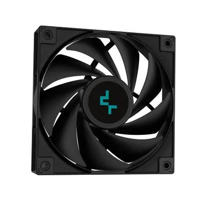 Ftohës me ujë Deepcool LS520S ZERO DARK, 240 mm, 3100 RPM, i zi - 3