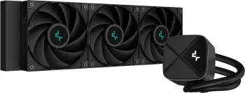 Ftohës me ujë Deepcool LS720S Zero Dark, 120mm, i zi