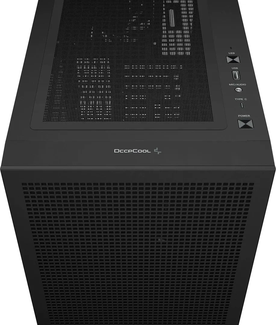 Kasë Deepcool CH560 Digital / MidT, e zezë - 7