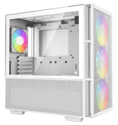 Kasë Deepcool CH560 / MidT, e bardhë - 2