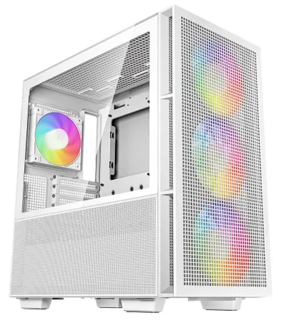 Kasë Deepcool CH560 / MidT, e bardhë - 3
