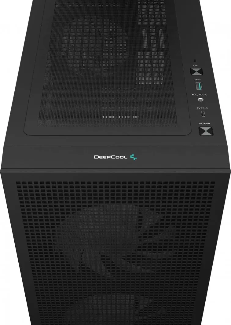 Kasë Deepcool CH360 Digital / mATX, e zezë - 8