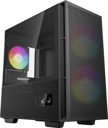 Kasë Deepcool CH360 Digital / mATX, e zezë