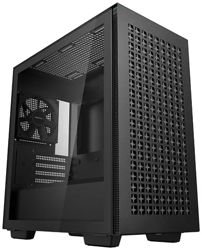 Kasë Deepcool CH370 / MidT / MiniITX, e zezë - 1