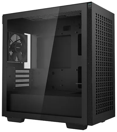 Kasë Deepcool CH370 / MidT / MiniITX, e zezë - 2