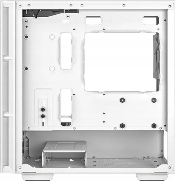 Kasë Deepcool CH360 ARGB, e bardhë, Mini Tower - 5