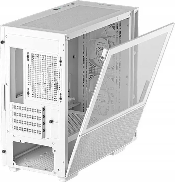 Kasë Deepcool CH360 ARGB, e bardhë, Mini Tower - 6