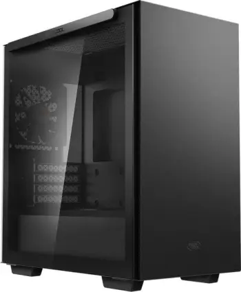 Kasë Deepcool Macube 110, e zezë, Mini Tower