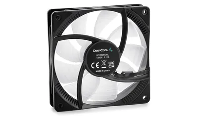 Ftohës Deepcool RF120M, 5 copë, 12 cm, i zi / i tejdukshëm - 6