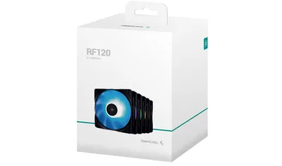 Ftohës Deepcool RF120M, 5 copë, 12 cm, i zi / i tejdukshëm - 9