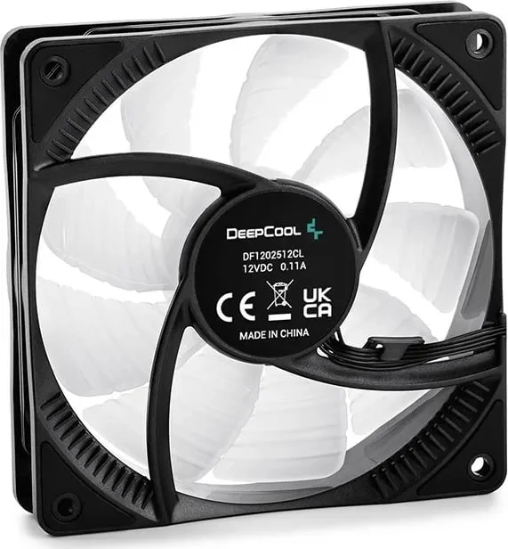 Ftohës Deepcool RF120, 3 copë, 12 cm, i zi - 11
