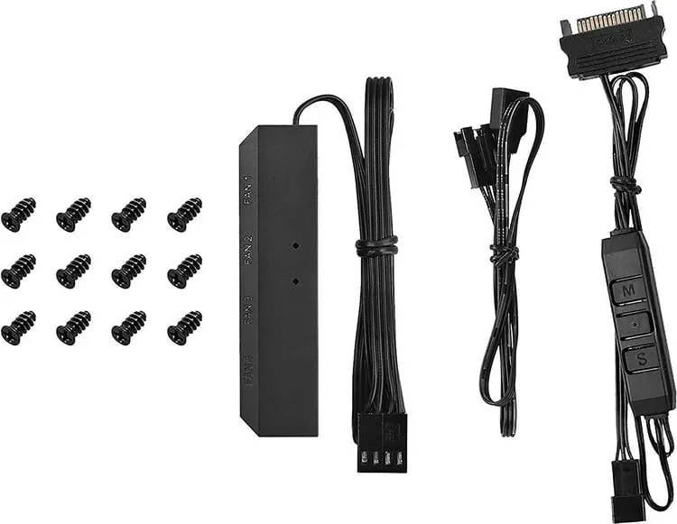 Ftohës Deepcool RF120, 3 copë, 12 cm, i zi - 6