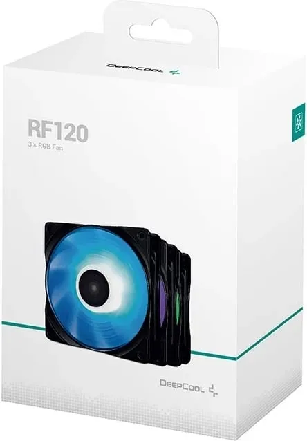 Ftohës Deepcool RF120, 3 copë, 12 cm, i zi - 7