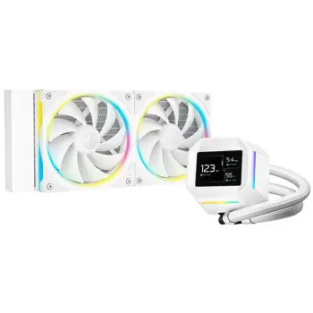 Ftohës për Procesor K Cooler Water Cooling Deepcool LM240 – Bardhë