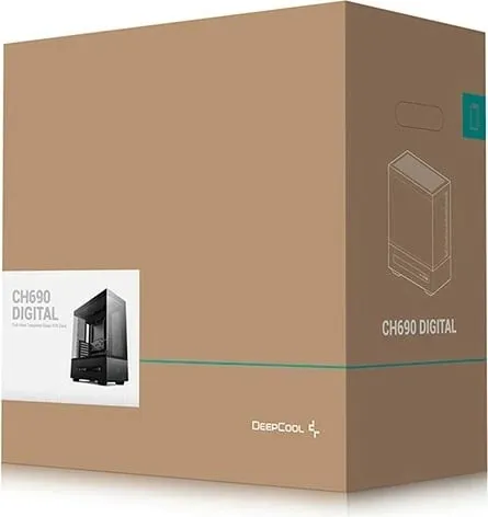 Kasë DeepCool CH690 Tower, e zezë - 2