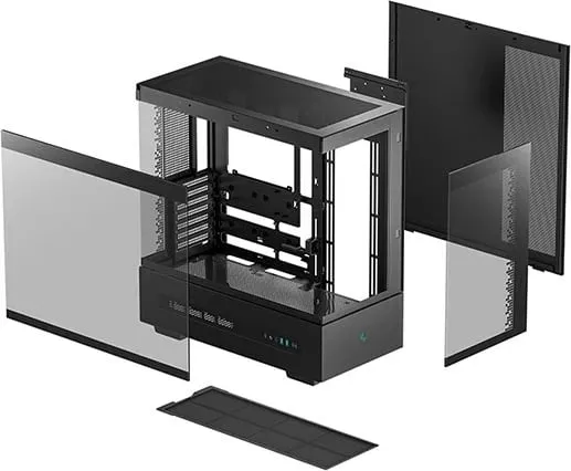 Kasë DeepCool CH690 Tower, e zezë - 9