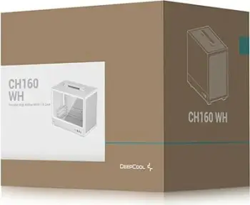 Kasje PC DeepCool CH160 WH, mini ITX, SFF, e bardhë