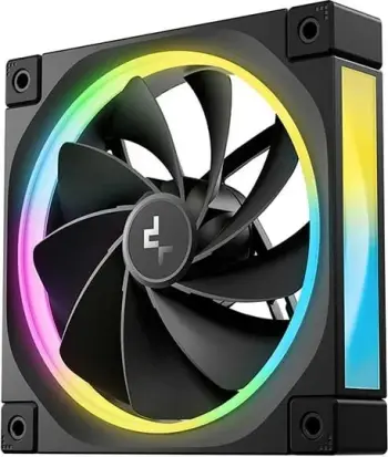 Ventilator PC Deepcool FL12 Reverse, 120mm, ARGB, i zi bardhë