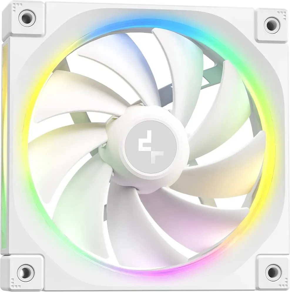 Kasë ftohëse me ujë DeepCool LQ360 WH, 3x12 cm, RGB, e bardhë - 3