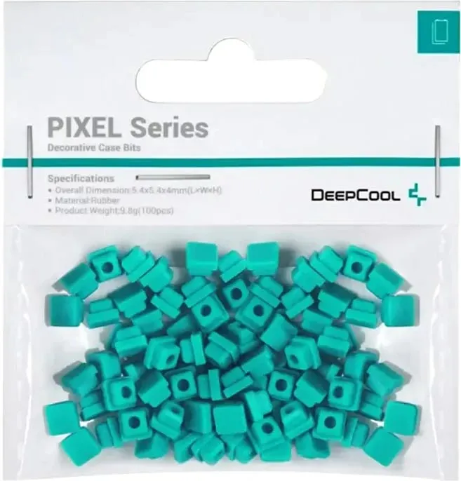 Aksesorë dekorativë për kasë DeepCool PIXEL, 100 copë, Gjelbër - 1