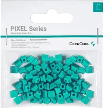 Aksesorë dekorativë për kasë DeepCool PIXEL, 100 copë, Gjelbër