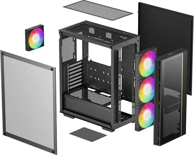 Kasë Deepcool Matrexx 55 Mesh V4 C, Midi Tower - 12