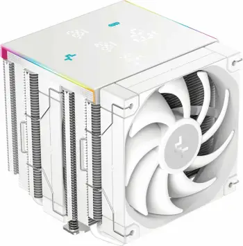 Ftohës ajri Deepcool AK620 DIGITAL PRO, 2 ventilatorë, LED, i bardhë