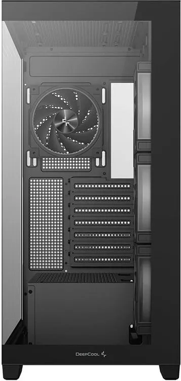 Kasë Deepcool CG580 4F V2, Midi Tower, xham i temperuar, RGB, e bardhë - 6
