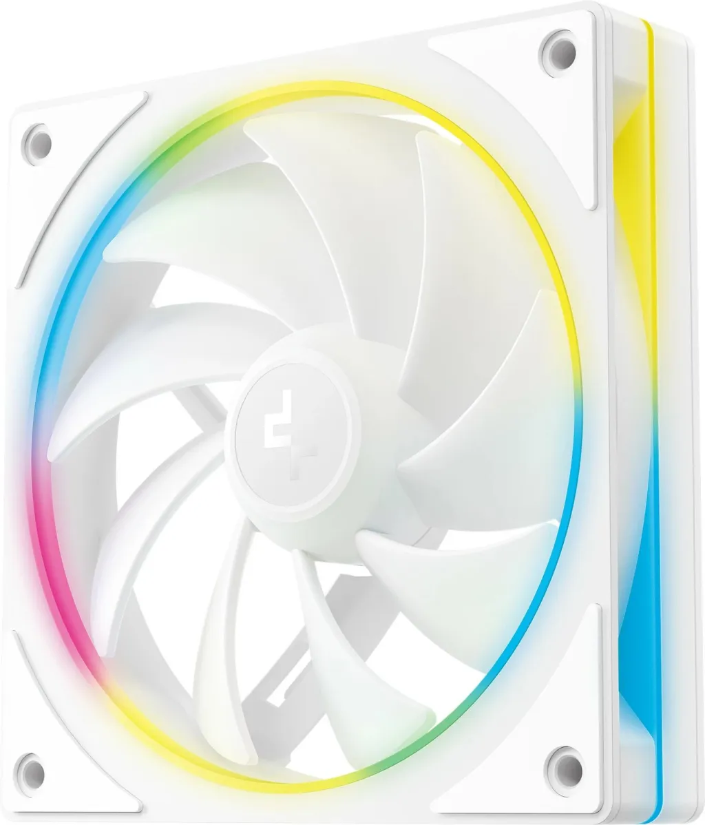 Ventilatorë Deepcool FL12 SE 3IN1 120mm, LED, të bardhë - 2