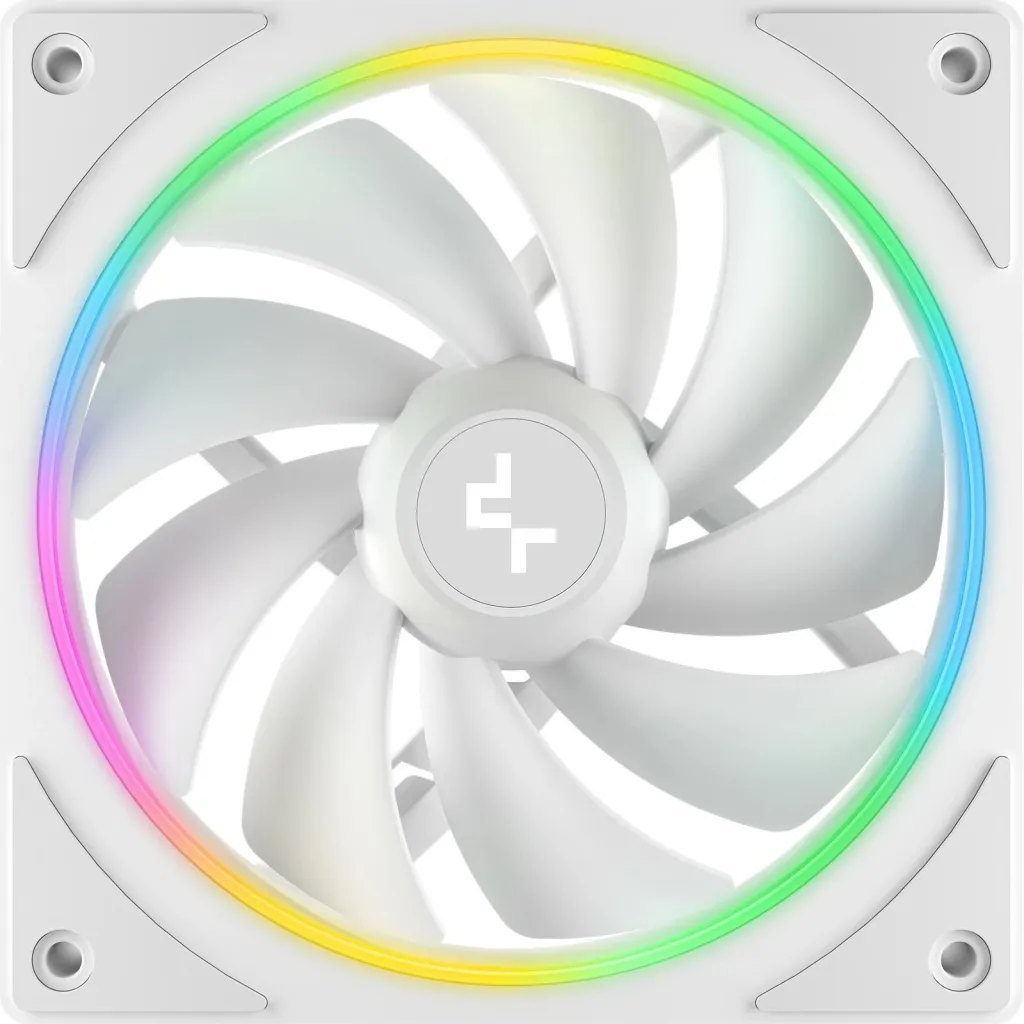 Ventilatorë Deepcool FL12 SE 3IN1 120mm, LED, të bardhë - 3