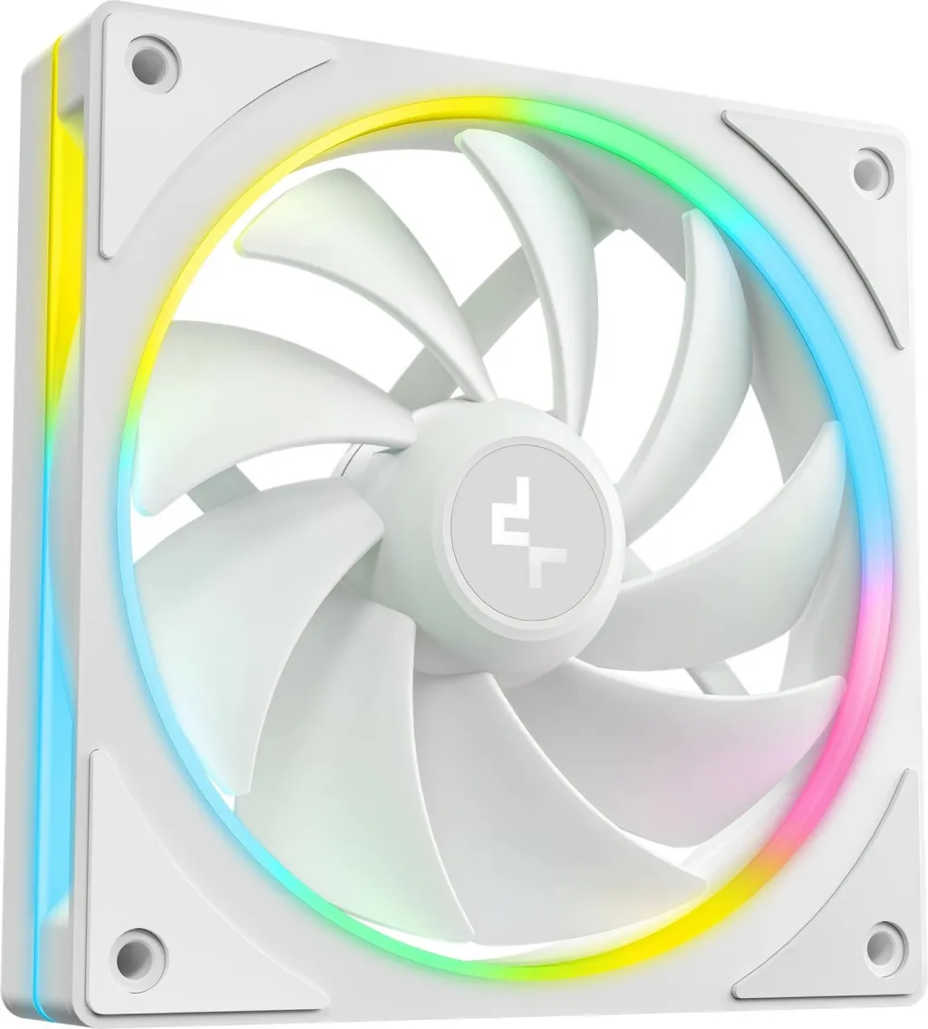 Ventilatorë Deepcool FL12 SE 3IN1 120mm, LED, të bardhë - 5