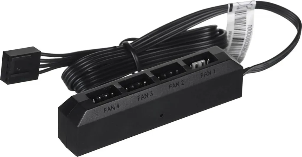 Hub i Ventilatorëve DEEPCOOL FH-04, i Zi - 5