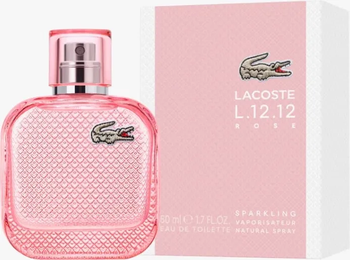 Eau de Toilette Lacoste Rose Sparkling, 50ml - 3