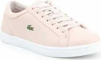 Këpucë Lacoste për femra, ngjyrë krem