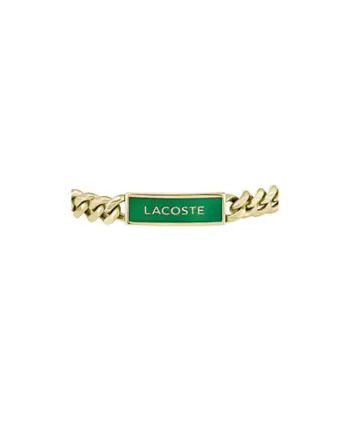 Byzylyk për meshkuj Lacoste, Artë/Gjelbër