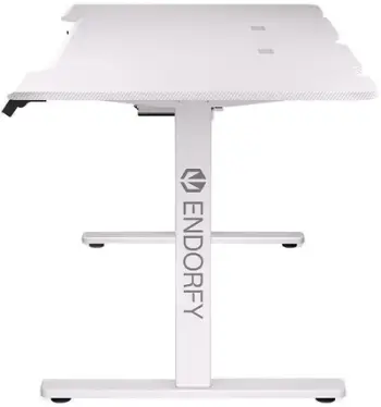 Tavolinë Endorfy Atlas L Electric, 150x78 cm, e bardhë