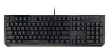 Tastierë Endorfy Thock, Kailh Blue, RGB LED, e zezë, US