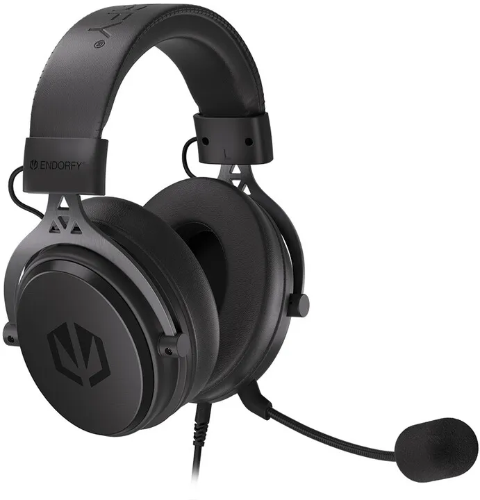 Kufje Endorfy Viro Plus USB, të zeza - 2