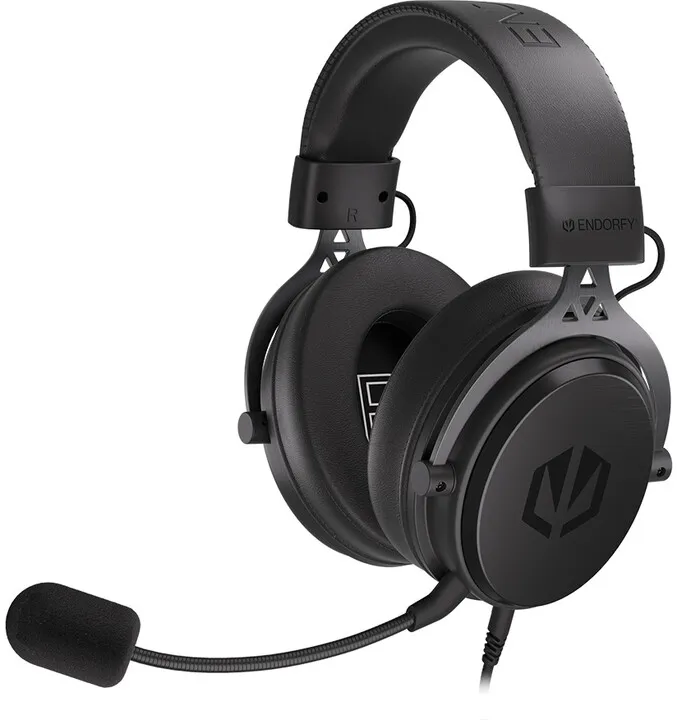 Kufje Endorfy Viro Plus USB, të zeza - 3