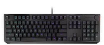 Tastierë Endorfy Thock, Kailh Red, RGB LED, e zezë, US