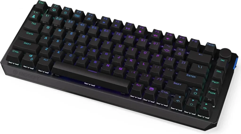 Tastierë ENDORFY Thock TKL Wireless CZ Red, mekanike, e zezë - 1